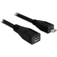 DeLock Cable USB Extension micro-B male > micro-B female 1m (83248)