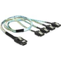 DeLock mini SAS to SATA Cable 0.5m (83058)