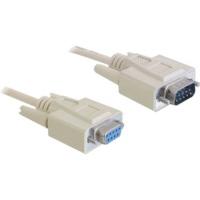 DeLock Cable RS-232 serial Sub-D9 male / female 5m (84016)