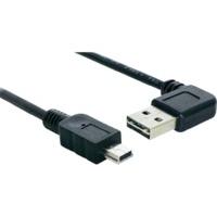 DeLock Cable EASY-USB 2.0-A male left/right angled > USB 2.0 mini male 1m (83378)