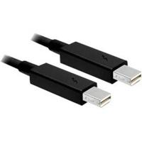 DeLock Cable Thunderbolt male / male 2 m black (83150)