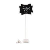 Decorative Chalkboard with Stand - Medium - White