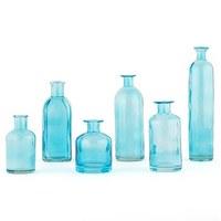 Decorating Glass Bottle Set - Oasis Blue