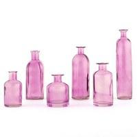 Decorating Glass Bottle Set - Purple