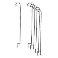 Decorating Metal Shepherd Hooks - Black - Black