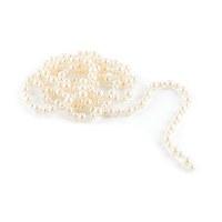 Decorative Pearl Garland - White