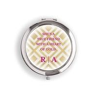 Designer Compact Mirror - Ikat Print