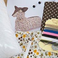 deer patchwork sewing kit 371186