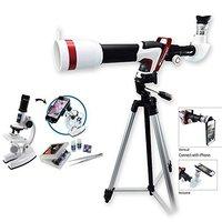 Deluxe 375 Power Hd Sport Telescope And Microscope Set