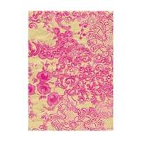 Decopatch Pink and Gold Lace Paper 3 Sheets