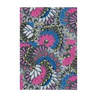 Decopatch Pink Peacock Swirls Paper 3 Sheets