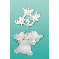 Decoration Honeycomb Wedding Dove/bell