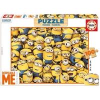 despicable me minions made 100 piece wooden jigsaw puzzle