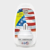 Design Go UK-USA Adaptor, White