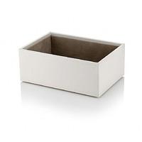 Deep White Stacking Box