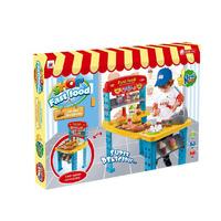 Deluxe Fast Food Shop Playset