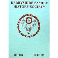 derbyshire family history society 125 june 2008