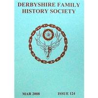 derbyshire family history society 124 march 2008