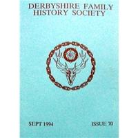 Derbyshire Family History Society #70 - September 1994