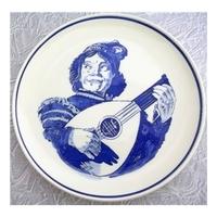 delft tea plate