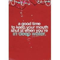 deep water sorry card