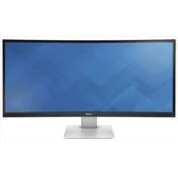 Dell U3415w 34 Inch Ips Led Ultra Wide 21:9 Curved Monitor 3440 X 1440 Hdmi Mhl Displayport 4 X Usb Built In Speakers 2 X 9w Tilt Swivel And Height Ad
