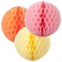 decadent decorations honeycomb ball mix sorbet