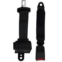 DearRoad Fashion High Quality Black 2 Point Retractable Car Auto Seat Belt Universal Function Tool