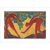 Design for a Folding Screen - Adam and Eve By Vanessa Bell