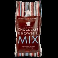 delicious alchemy gluten dairy free chocolate brownie mix 400g 400g