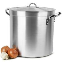 Deep Stockpot & Lid 37ltr (Pack of 2)