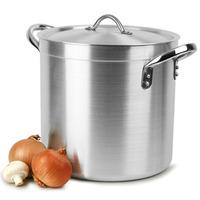 Deep Stockpot & Lid 17ltr