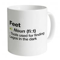 Definition of Feet Mug