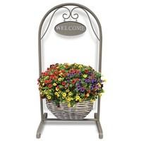 Deluxe Petunia Trillion Bells Welcome Basket