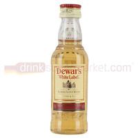 dewars white label whisky 5cl miniature