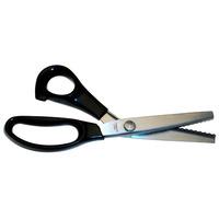 decree 21cm 8 inch pinking shear black handle scissors