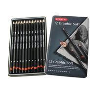 derwent graphic pencils sketching graphite 9b h pack of 12 pencils