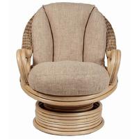 Desser Brasilia Deluxe Swivel Rocker with Maria Cushion