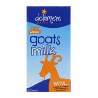 Delamere Dairy Longlife Whole Goats Milk