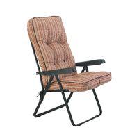 deluxe marbella stripe recliner