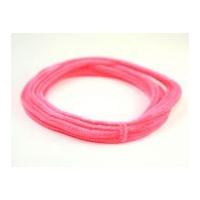 Deco Magic Wire Pipe Cleaner Chenille Stem 3m Shocking Pink