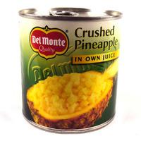 Del Monte Crushed Pineapple In Juice