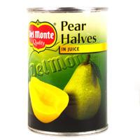 Del Monte Pear Halves in Juice
