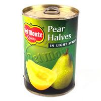 del monte pear halves in syrup