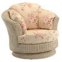 Desser Cotswold Lyon Swivel Chair with Eaton Cushions