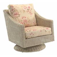 Desser Cotswold Dijon Swivel Chair with Emily Cushions