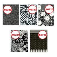 Decopatch Decoupage Paper Packs - Black & White (Black Lace Floral)