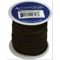 Deerskin Lace .125 inchX50\' Spool-Buckskin 234638