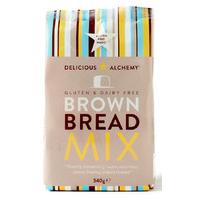 Delicious Alchemy Gluten Free Brown Bread Mix - 340g