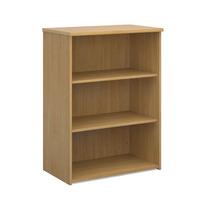 Deluxe Bookcase 2 Shelves Oak